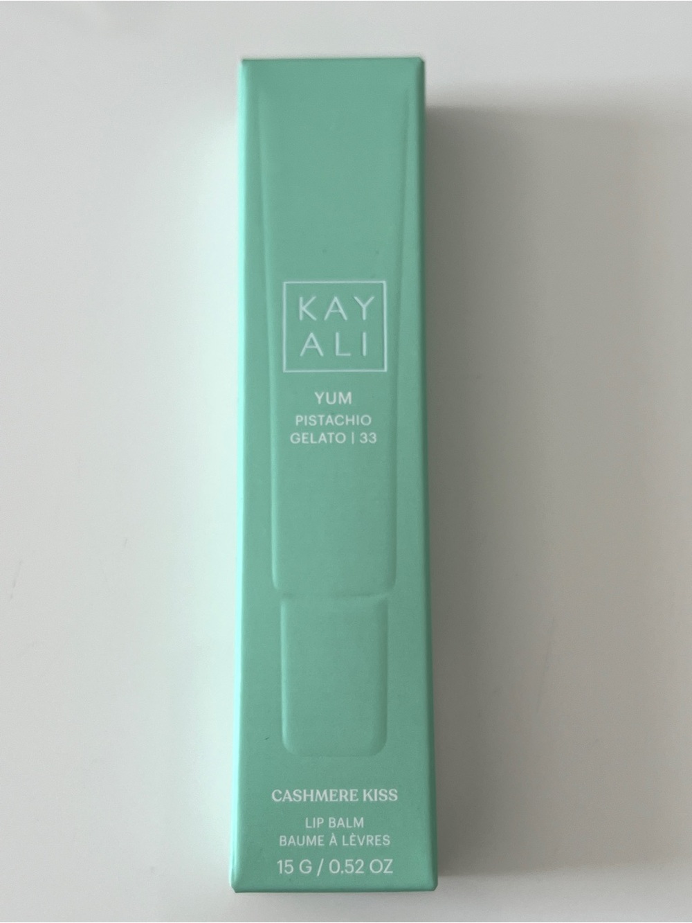 KAYALI Yum Cashmere Kiss Hydrating Lip Balm - Yum Pistachio Gelato | 33